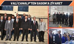 Vali Canalp’ten Sason’a Ziyaret