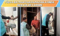 TÜGVA Batman’dan Ramazan Ayında Gıda Kolisi Yardımı