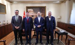Batman Üniversitesi Rektörü Demir'den Diyanet İşleri Başkanı Erbaş'a Ziyaret