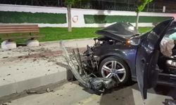 Ambulansa Çarpan Araç Pert Oldu