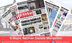 Batman Gazete Manşetleri 7 Mayıs 2025