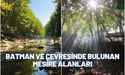 Batman ve Çevresinde Bulunan Mesire Alanları