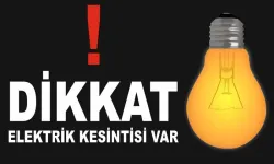 Dikkat Tekirdağ'da Üç Gün elektrik Yok