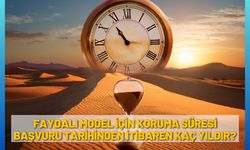 Faydalı model için koruma süresi başvuru tarihinden itibaren kaç yıldır?