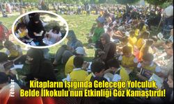 Kitapların Işığında Geleceğe Yolculuk, Belde İlkokulu'nun Etkinliği Göz Kamaştırdı!