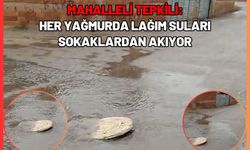 Mahalleli Tepkili: Her Yağmurda Lağım Suları Sokaklardan Akıyor