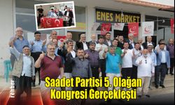 Saadet Partisi 5. Olağan Kongresi Gerçekleşti