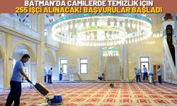 Batman’da Camilerde Temizlik İçin 255 İşçi Alınacak! Başvurular Başladı