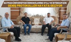 Batman Üniversitesi Öğrencilerine Staj ve İstihdam İçin Geniş Protokoller Hayata Geçiyor