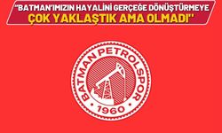 Batman’ımızın hayalini gerçeğe dönüştürmeye çok yaklaştık ama olmadı