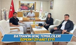 Batman'ın Genç Temsilcileri Özperk'i Ziyaret Etti