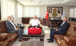 DEDAŞ Genel Müdürü Arvas Vali Canalp'i Ziyaret Etti