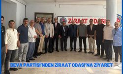 DEVA Partisi'nden Ziraat Odası’na Ziyaret
