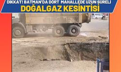 Dikkat! Batman’da Dört  Mahallede Uzun Süreli Doğalgaz Kesintisi