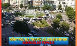 Dörtyol’da trafik çilesi bitmiyor: Sürücüler tepkili