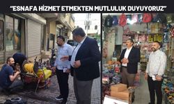 Esnafa Hizmet Etmekten Mutluluk Duyuyoruz