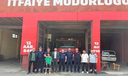 HÜDA PAR heyetinden bayramda görev başındaki personellere ziyaret