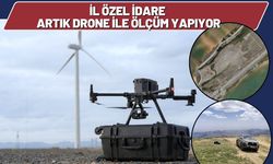 İl Özel İdare Artık Drone İle Ölçüm Yapıyor
