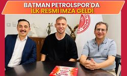 Batman Petrolspor'da İlk Resmi İmza Geldi