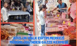 Kozluk Halk Eğitim Merkezi Müdürlüğü’nden Gazze Kermesi