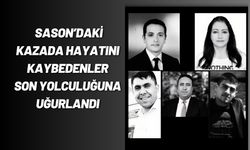 Sason’daki Kazada Hayatını Kaybedenler Son Yolculuğuna Uğurlandı