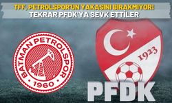 TFF Batman Petrolspor'un Yakasını Bırakmıyor! Tekrar PFDK'ya Sevk Ettiler