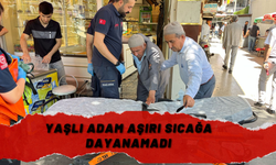 Yaşlı Adam Aşırı Sıcağa Dayanamadı