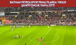 Batman Petrolspor Penaltılarda Yıkıldı: Şampiyonluk Van’a Gitti