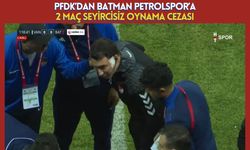 PFDK’dan Batman Petrolspor’a 2 Maç Seyircisiz Oynama Cezası