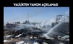 Valilikten Yangın Açıklaması