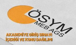 Akademiye Giriş Sınavı (AGS) İçeriği ve Konu Dağılımı