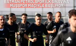 Batman Petrolspor İlk Sınavına Muşspor Maçıyla Başlıyor