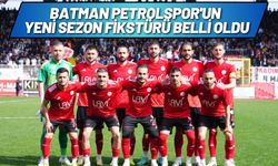 Batman Petrolspor'un Yeni Sezon Fikstürü Belli Oldu