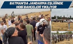 Batman’da Jandarma Eşliğinde Hobi Bahçeleri Yıkılıyor