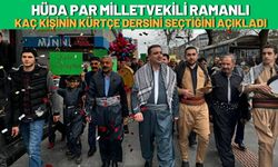 HÜDA PAR Milletvekili Ramanlı, Kaç Kişinin Kürtçe Dersini Seçtiğini Açıkladı