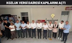 Kozluk Vergi Dairesi Kapılarını Açtı