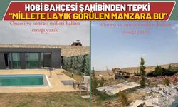 Hobi Bahçesi Sahibinden Tepki: Millete Layık Görülen Manzara Bu