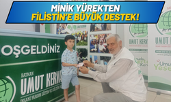 Minik Yürekten Filistin’e Büyük Destek!