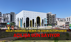 Necat Nasıroğlu Bebek ve Çocuk Kütüphanesi Açılışa Gün Sayıyor