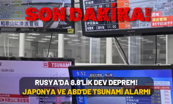 SON DAKİKA: Rusya'da 8.8'lik Dev Deprem! Japonya ve ABD'de Tsunami Alarmı