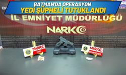 Batman'da Operasyon Yedi Şüpheli Tutuklandı