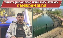 Yirmi Yaşındaki Genç Serinlemek İsterken Canından Oldu
