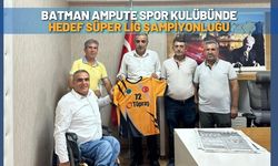 Batman Ampute Spor Kulübünde Hedef Süper Lig Şampiyonluğu