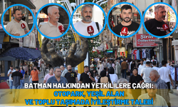 Batman Halkından Yetkililere Çağrı: Otopark, Yeşil Alan ve Toplu Taşımada İyileştirme Talebi