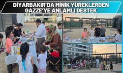 Diyarbakır’da Minik Yüreklerden Gazze’ye Anlamlı Destek