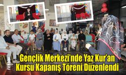 Gençlik Merkezi'nde Yaz Kur'an Kursu Kapanış Töreni Düzenlendi