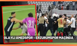 Olaylı Amedspor – Erzurumspor Maçında Gerilim Yükseldi