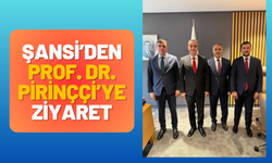 Şansi’den Prof. Dr. Pirinççi’ye Ziyaret