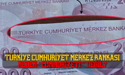 Türkiye Cumhuriyet Merkez Bankası Neden “Cumhuriyeti'” Değil?