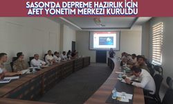 Sason’da Depreme Hazırlık İçin Afet Yönetim Merkezi Kuruldu